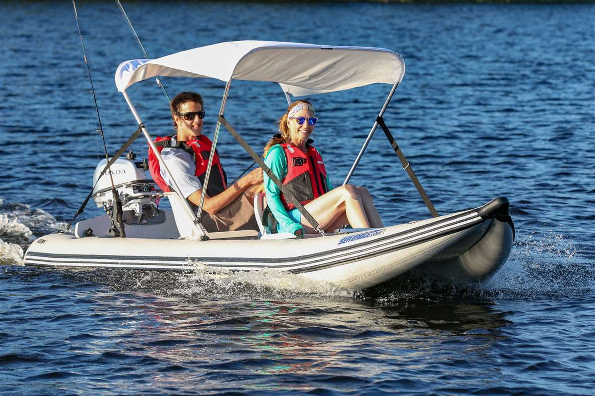 The Sun & Rain Canopy is a fantastic optional accessory