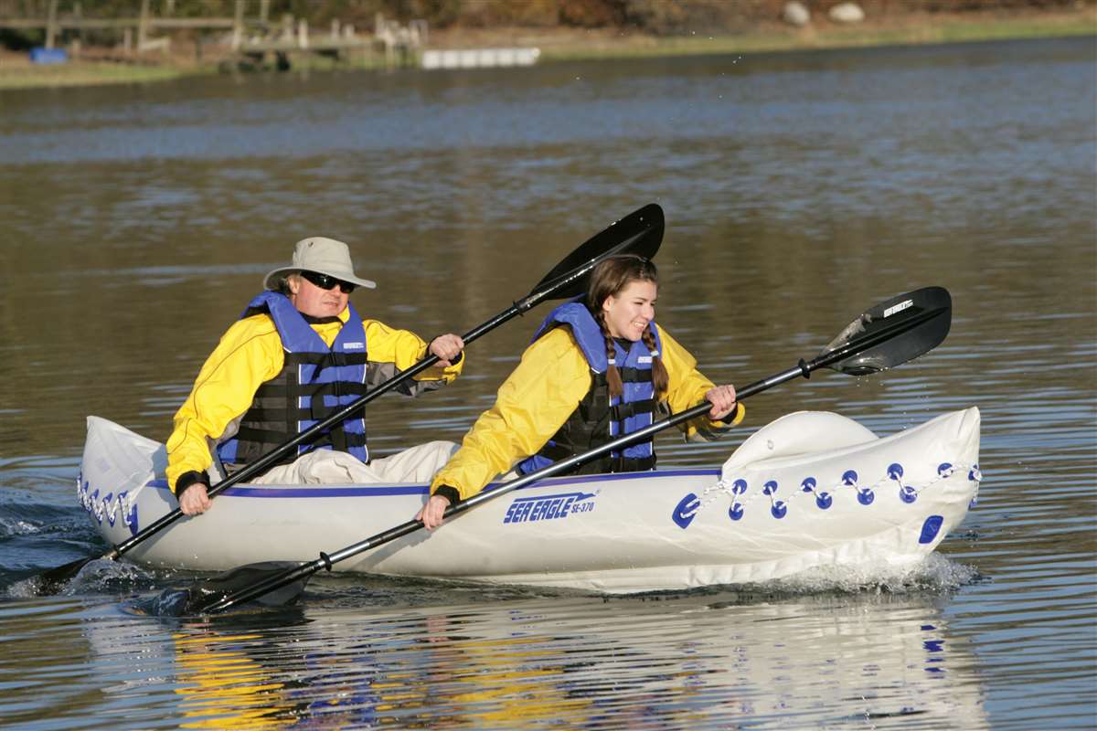 Lightweight and easy to paddle