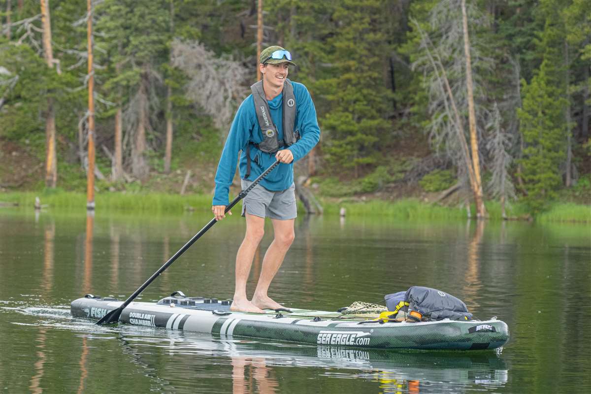 Stable and easy to paddle.