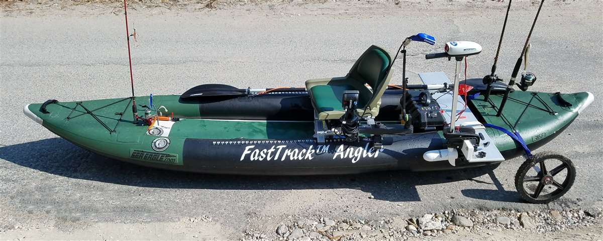 Sea Eagle 385 FastTrack Inflatable Fishing Kayak - In4adventure