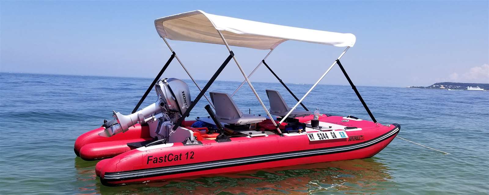 sea eagle fastcat12 catamaran inflatable boat