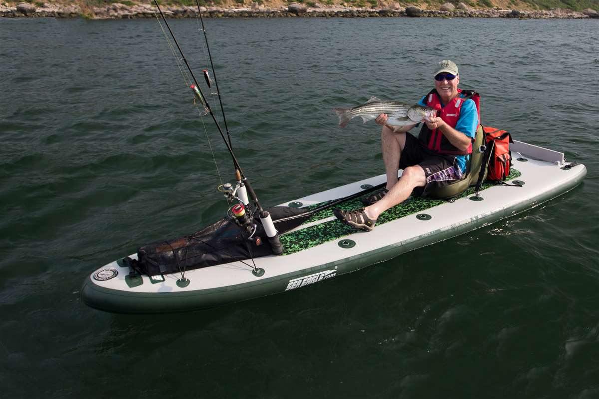 Sea Eagle FishSUP 126 - Inflatable Fishing Rig with UK