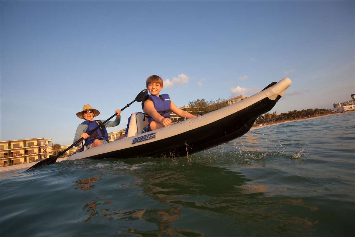 Sea Eagle 385fta FastTrack Pro Angler Series Fishing Inflatable Kayak  Lowest Price Canada