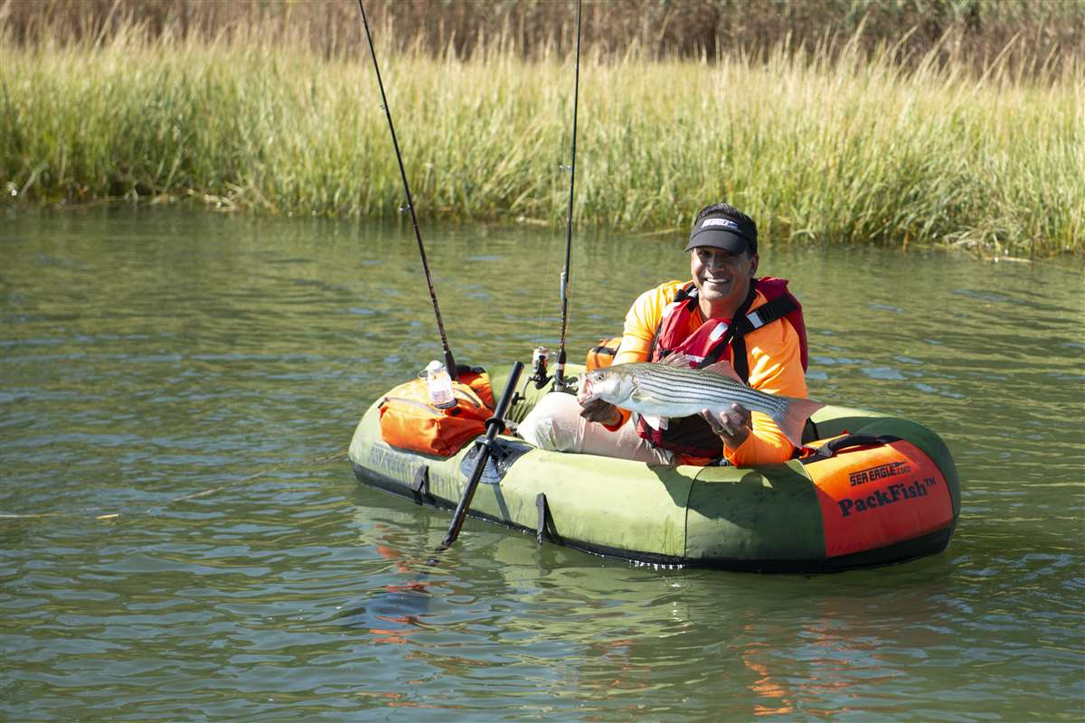 Inflatable fishing pontoon boats are just ideal for fishing and