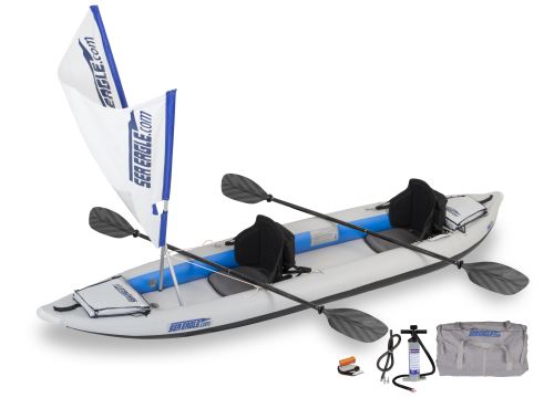Sea Eagle 385ft FastTrack Inflatable Kayak - QuikSail Package