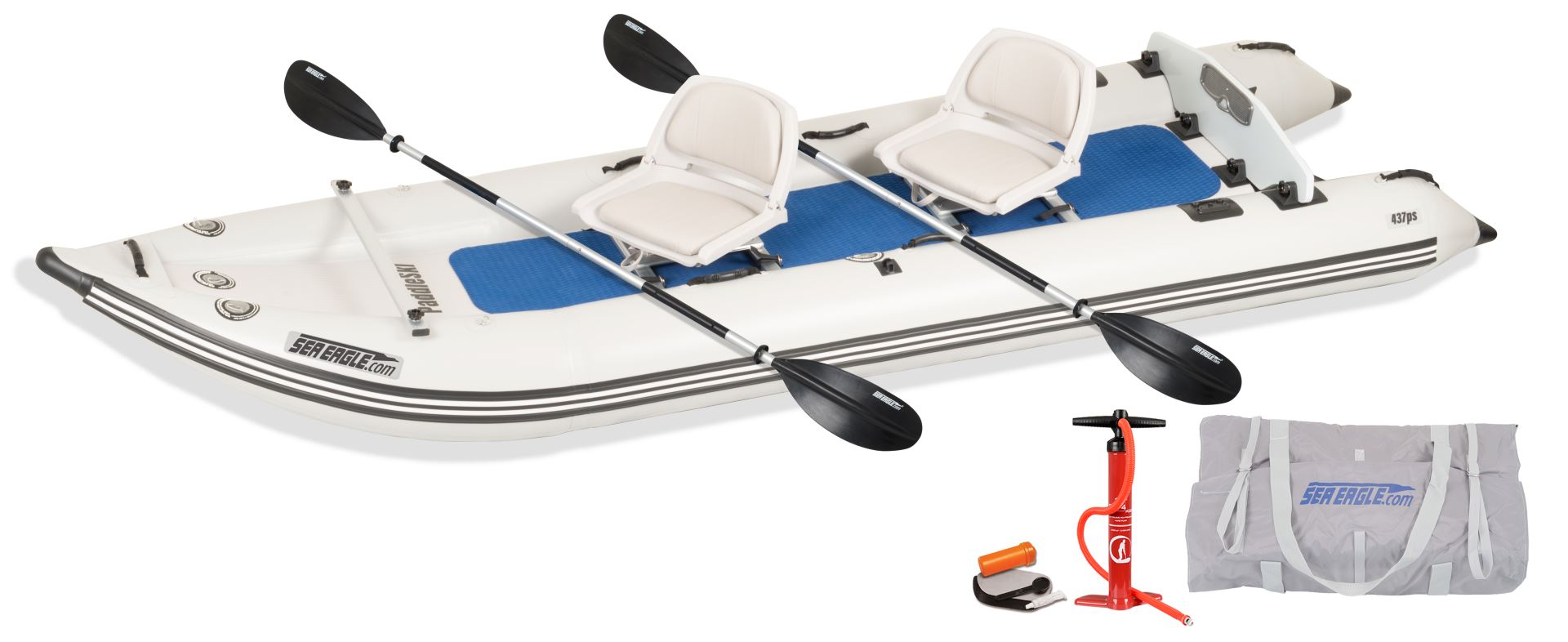 Sea Eagle 375fc Foldcat  2 Person Infltable Fishing Boat