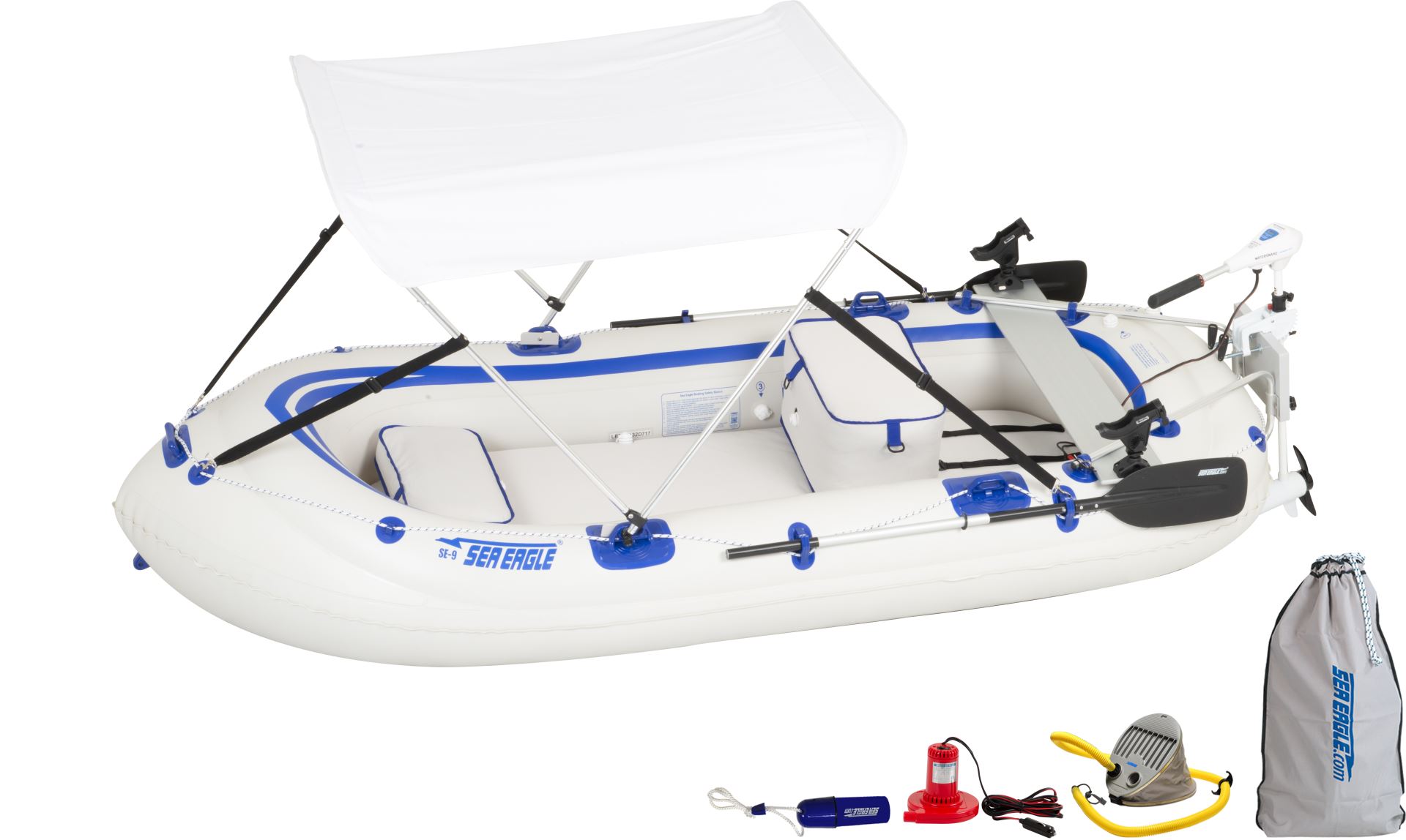 best inflatable fishing boat with trolling motor in Boat Parts &  Accessories Online Shopping