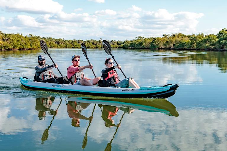 New 465ft FastTrack™ V-Bottom Kayak