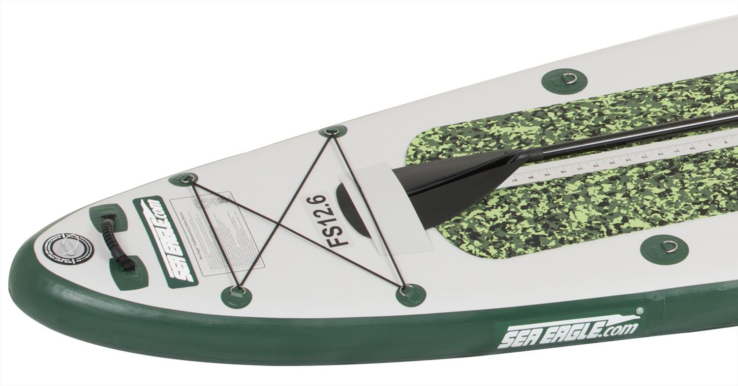 Sea Eagle FS126 2 person Inflatable Fishing Stand-Up Paddleboard