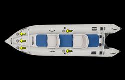 Sea Eagle 437ps PaddleSki Inflatable 1-2 Person India
