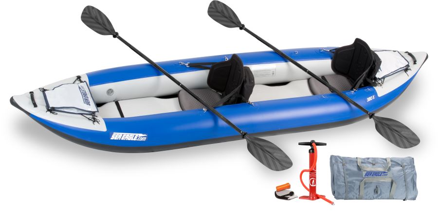 Sea Eagle 380x 2 person Inflatable Kayaks. Package Prices 